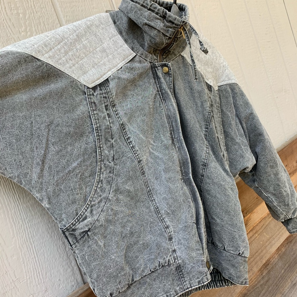 Vintage Gitano denim acid wash insulated jacket - Picture 11 of 17